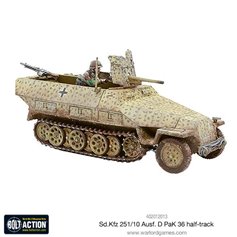 Bolt Action Pojazd pancerny Sd.Kfz.251/10 Ausf.D (37mm PaK)