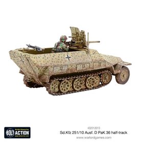 Bolt Action Sd.Kfz 251/10 ausf D (3.7mm Pak) Half Track