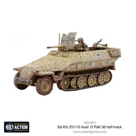 Bolt Action Sd.Kfz 251/10 ausf D (3.7mm Pak) Half Track