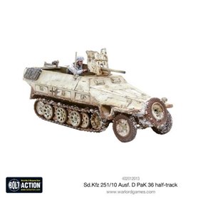 Bolt Action Sd.Kfz 251/10 ausf D (3.7mm Pak) Half Track