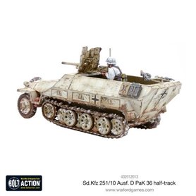 Bolt Action Sd.Kfz 251/10 ausf D (3.7mm Pak) Half Track