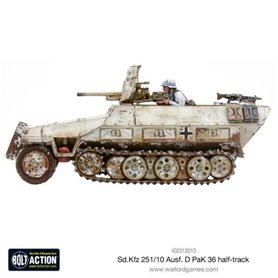 Bolt Action Sd.Kfz 251/10 ausf D (3.7mm Pak) Half Track
