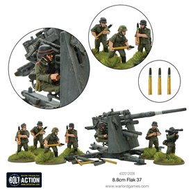 Bolt Action Flak 37 8.8cm 