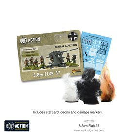 Bolt Action Flak 37 8.8cm 