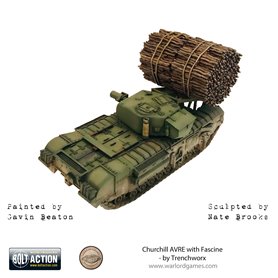 Bolt Action Churchill Avre with Fascine