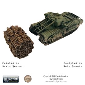 Bolt Action Churchill Avre with Fascine
