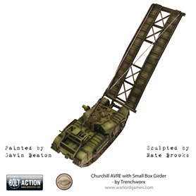 Bolt Action Churchill Avre with Small box Girder