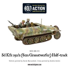 Bolt Action Sd.Kfz 251/2 Ausf D (8cm Granatwerfer) Half Track