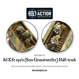 Bolt Action Sd.Kfz 251/2 Ausf D (8cm Granatwerfer) Half Track