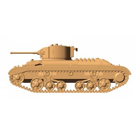 Zvezda 1:100 Valentine II - BRITISH INFANTRY TANK