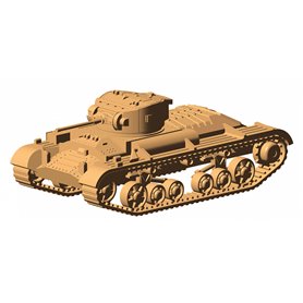 Zvezda 1:100 Valentine II - BRITISH INFANTRY TANK