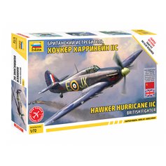 Zvezda 1:72 Hawker Hurricane Mk.IIC - BRITISH FIGHTER