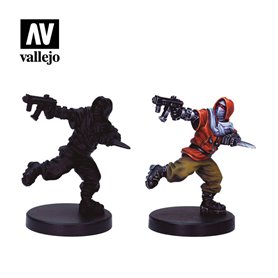 Game Color Zestaw 8 farb -Combat Zone Cyberpunk Nemo miniature