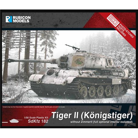Rubicon Models 1:56 King Tiger without Zimmerit