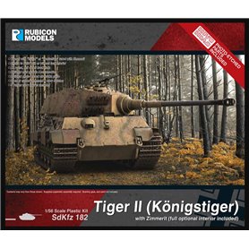 Rubicon Models 1:56 King Tiger with Zimmerit