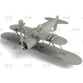 ICM 32025 CR. 42 Falco with Italian Pilots in tropical uniform