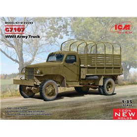 ICM 35593 G7107, WWII Army Truck (100% new molds)