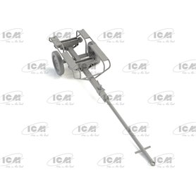 ICM 1:48 WWII GERMAN TORPEDO TRAILER