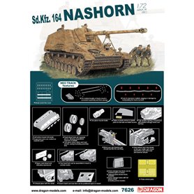 Dragon 7626 Sd.Kfz.164 Nashorn w/NEO Track