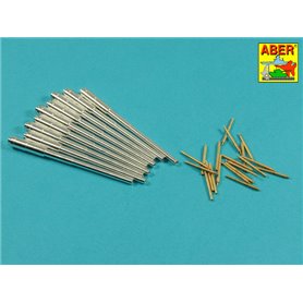 Aber Re-200 L01 Zestaw luf do amerykańskiego pancernika Iova lub Missouri 406mmx9, 127mmx20