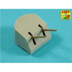 Aber Re-200 L01 Zestaw luf do amerykańskiego pancernika Iova lub Missouri 406mmx9, 127mmx20