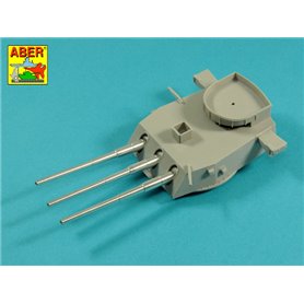 Aber Re-200 L01 Zestaw luf do amerykańskiego pancernika Iova lub Missouri 406mmx9, 127mmx20