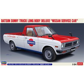 Hasegawa 20482 Datsun Sunny Truck Long Body Deluxe "Nissan Service Car"