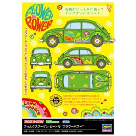Hasegawa 20488 Volkswagen Beetle Type 1 "Flower Power"