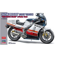 Hasegawa 1:12 Suzuki RG400 - EARLY VERSION - RED/WHITE COLOR W/UNDER COWL - LIMITED EDITION