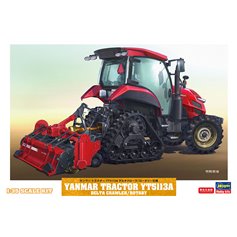 Hasegawa 1:35 Yanmar Tractor YT5113A Delta - CRAWLER / ROTARY - LIMITED EDITION