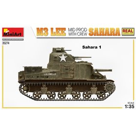 Mini Art 35274 M3 Lee mid.production  Sahara w/crew