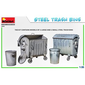 Mini Art 35636 Steel Trash Bins