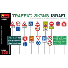Mini Art 1:35 TRAFFIC SIGNS - ISRAEL