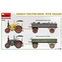 Mini Art 38038 German Tractor D8506 w/trailer