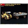 Mini Art 38038 German Tractor D8506 w/trailer