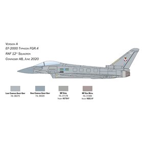 Italeri 1457 EF-2000 Typhoon in R.A.F. service