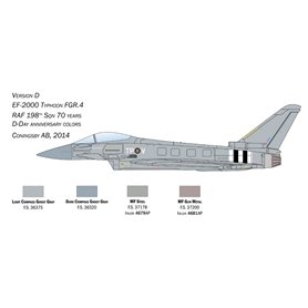 Italeri 1457 EF-2000 Typhoon in R.A.F. service