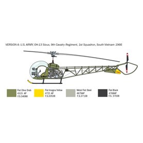 Italeri 2820 Bell OH-13 Sioux