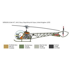 Italeri 2820 Bell OH-13 Sioux