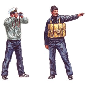 Italeri 1:35 M.A.S. 563/568 - WITH CREW