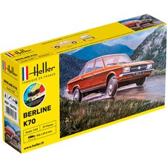 Heller 1:43 Berline K70 - STARTER KIT - w/paints