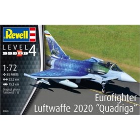 Revell 03843 1/72 Eurofighter Luftwaffe 2020 Quadriga