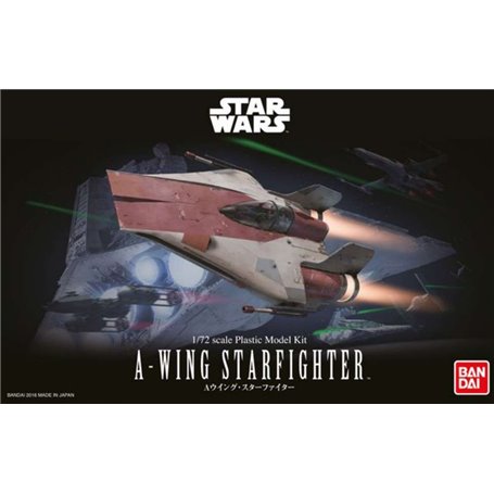 Revell 01210 1/72 Star Wars A-Wing Starfighter - Bandai