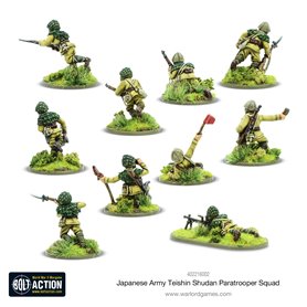 Bolt Action Japanese Army Teishin Shudan Paratrooper Squad