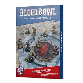 Blood Bowl Shambling Undead Pitch & Dugouts