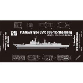 Trumpeter 1:200 DDG-115 Shenyang - PLA NAVY TYPE 051C 