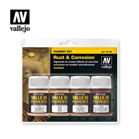 Vallejo 73194 Zestaw pigmentów RUST AND CORROSION