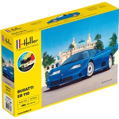 Heller 1:24 Bugatti EB 110 - STARTER SET - z farbami