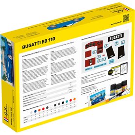 Heller 56738 Starter Kit Bugatti EB 110