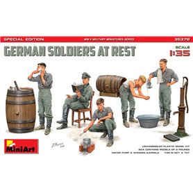 Mini Art 35378 German Soldiers At Rest Special Edition